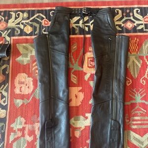 Harley Davidson leather chaps